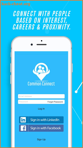 Common Connect - Professional Social Network App screenshot