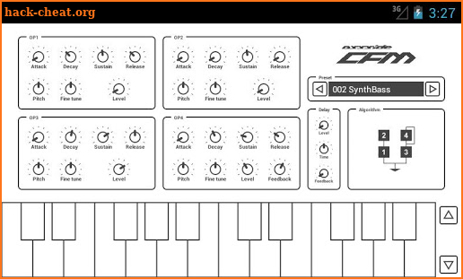 Common FM Synthesizer screenshot