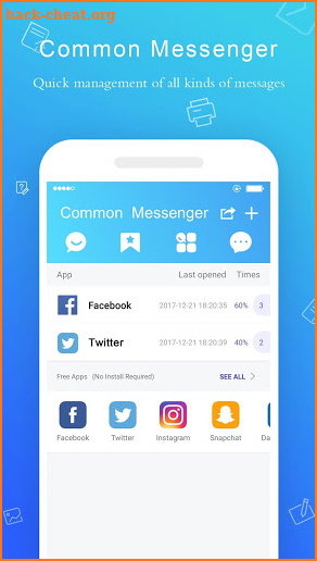 Common Messenger screenshot