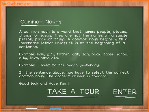 Common Nouns For Kids screenshot