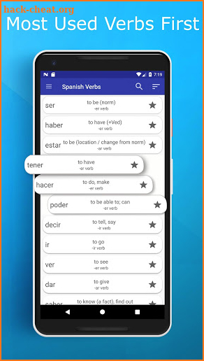 Common Spanish screenshot