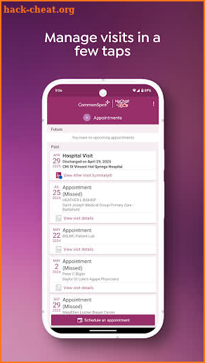 CommonSpirit - GA/KY/TN/TX screenshot