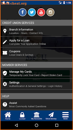 CommStar Credit Union screenshot