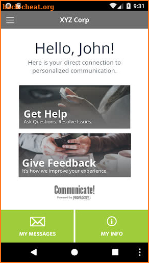 Communicate! by Peoplocity screenshot