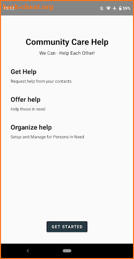 Community Care Help screenshot