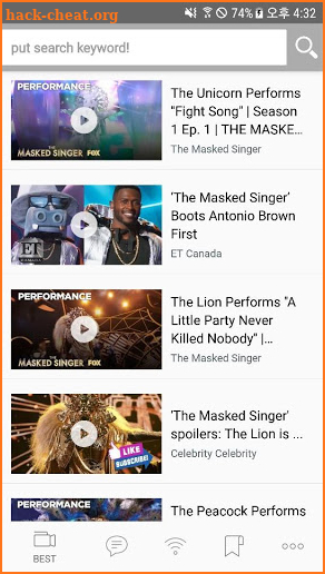 Community for The Masked Singer TV show screenshot