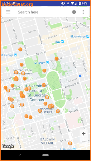 Community Map (for UofT) screenshot