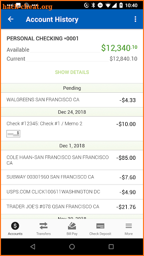 CommunityAmerica Mobile screenshot