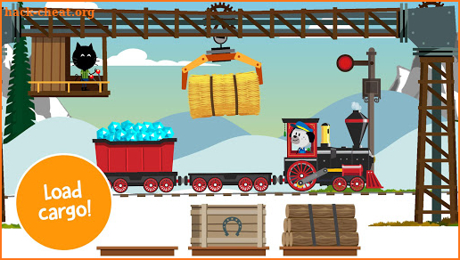 Comomola Far West Train - Railroad Game for kids! screenshot