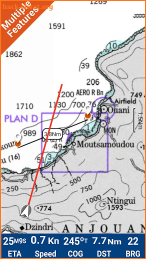 Comoros Island Gps Map Navigator screenshot