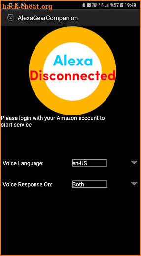 Companion for Alexa (Alexa for Gear/Galaxy Watch) screenshot