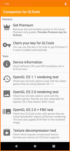 Companion for GLTools screenshot