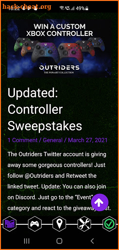 Companion for Outriders (unofficial) screenshot