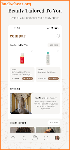 Compar - AI Hair Care Advisor screenshot