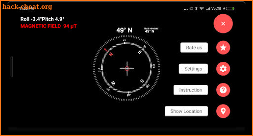 Compass Calibration Tool screenshot