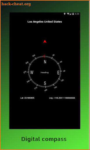 compass  - digital compass screenshot