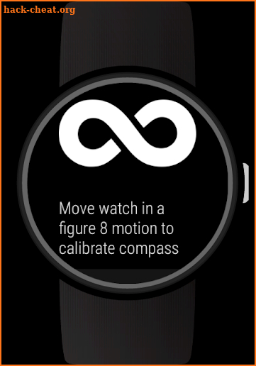 Compass for Wear OS (Android Wear) screenshot
