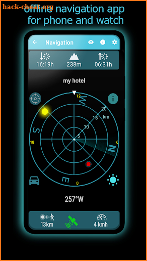 Compass Navigation {HarmonyOS} screenshot