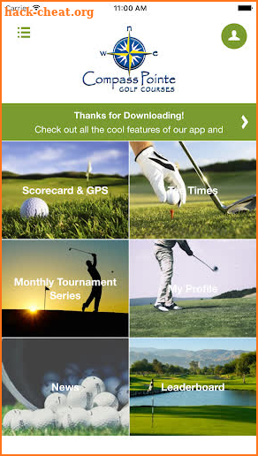 Compass Pointe Golf Courses screenshot