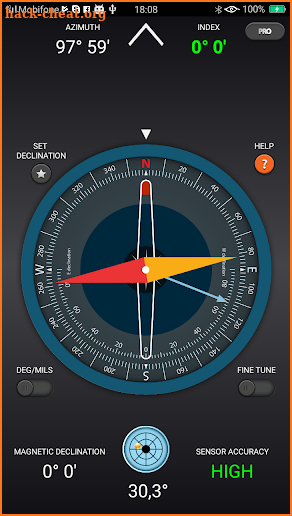 Compass PRO for Navigation screenshot