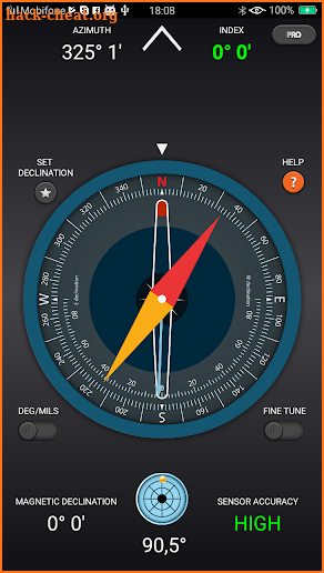 Compass PRO for Navigation screenshot