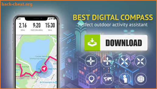 Compass Pro: Maps, GPS , Weather screenshot