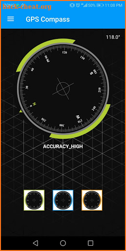 Compass Sensor for Android Digital Compass GPS 360 screenshot