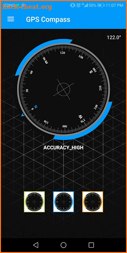 Compass Sensor for Android Digital Compass GPS 360 screenshot