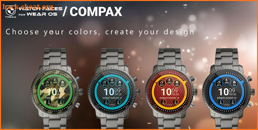 Compax Watch Face screenshot