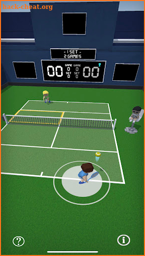 Competitive Tennis Challenge screenshot