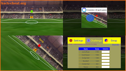 Compilation :3D sports games screenshot