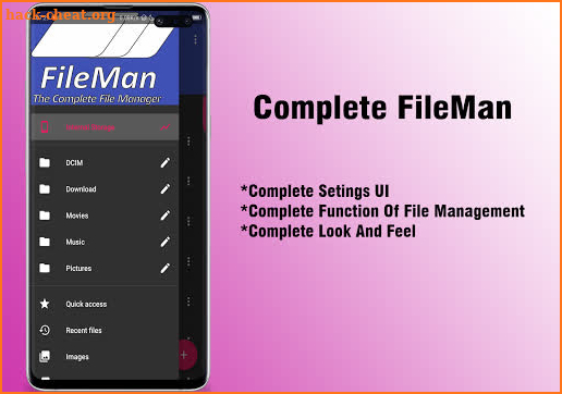 Complete FileMan - An Extra Android File Manager screenshot