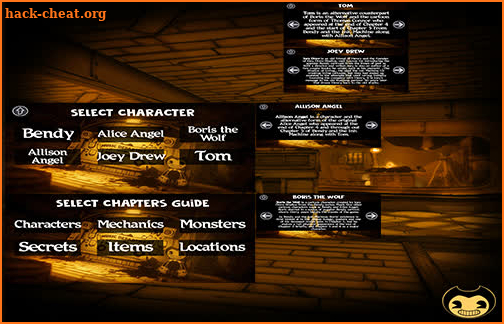 complete tips for  granny bendy new & ink machine screenshot