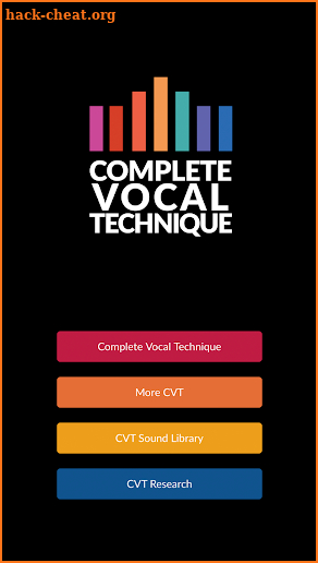 Complete Vocal Technique screenshot