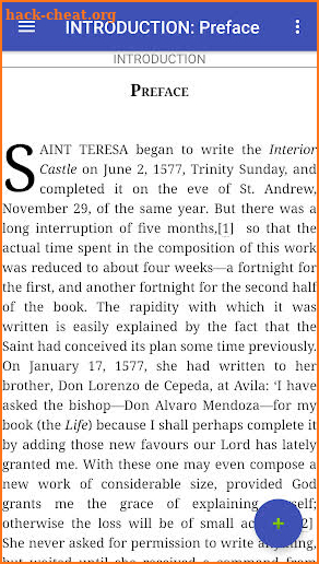 Complete Works of St. Teresa of Avila with audio screenshot