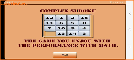 Complex Sudoku screenshot