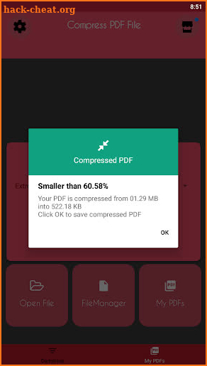 Compress PDF File - PDF Compressor screenshot