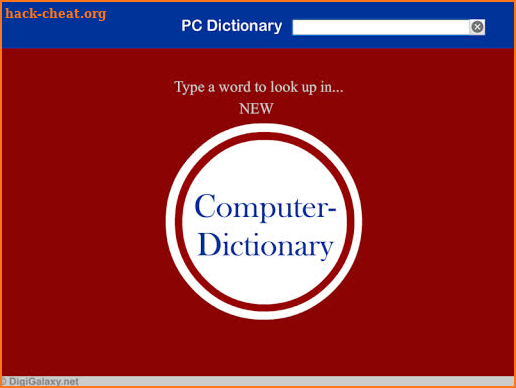 Computer Dictionary: Offline Computer Terms screenshot