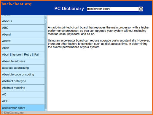 Computer Dictionary: Offline Computer Terms screenshot