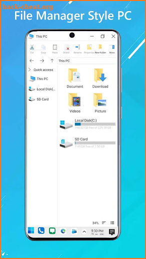 Computer Launcher – Launcher for Windows 10 screenshot