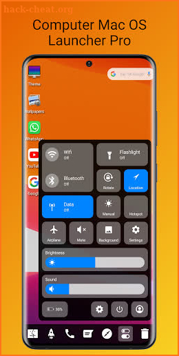 Computer Mac iOS Launcher Pro screenshot