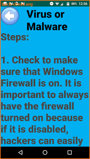 Computer Security Guide screenshot