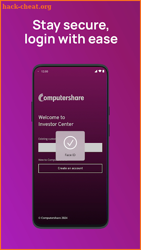 Computershare Investor Center screenshot