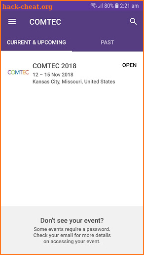 COMTEC screenshot