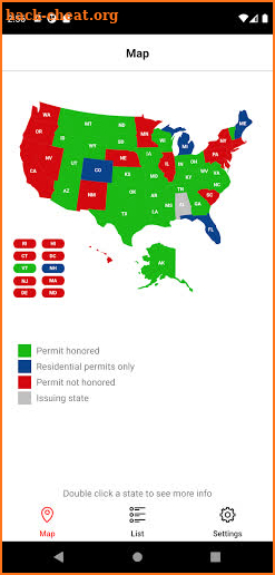 Concealed Carry Gun Laws screenshot