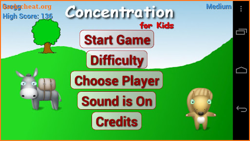 Concentration for Kids Ad Free screenshot