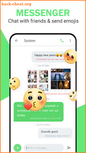 Concise Messenger screenshot
