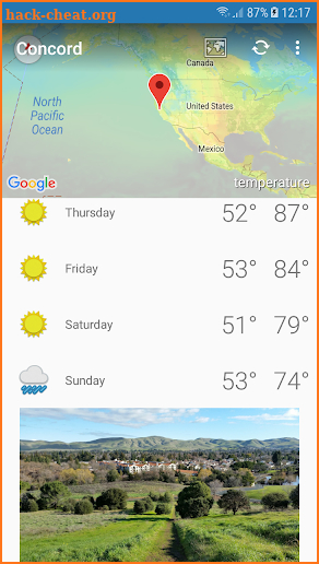 Concord, CA - weather and more screenshot