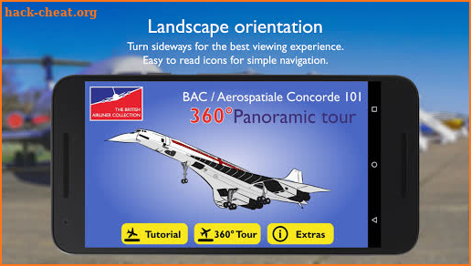 Concorde 101 G-AXDN 360° Virtual Tour screenshot