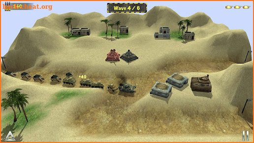 Concrete Defense: WWII (1940-1945) TD screenshot